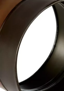 Budget 🌟 Contemporary Metal Wall Mirror - Set of 3 by Monroe Lane 😍 -Monroe Lane Sales Belk 23248