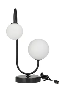 New ⌛ Contemporary Metal Table Lamp by Monroe Lane ✨ 12 New ⌛ Contemporary Metal Table Lamp by Monroe Lane ✨ -Monroe Lane Sales Belk 23281