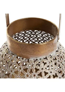 Cheap 😀 Eclectic Metal Lantern by Monroe Lane 🛒 -Monroe Lane Sales Belk 23330