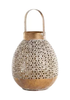 Cheap 😀 Eclectic Metal Lantern by Monroe Lane 🛒 -Monroe Lane Sales Belk 23333