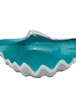 Best Sale 🛒 Coastal Metal Serving Bowl by Monroe Lane 🌟 -Monroe Lane Sales Belk 2336