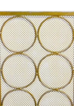 Deals 🧨 Modern Metal Fireplace Screen by Monroe Lane 😉 -Monroe Lane Sales Belk 23362