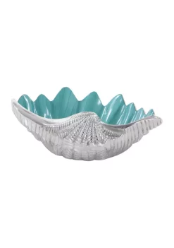Best Sale 🛒 Coastal Metal Serving Bowl by Monroe Lane 🌟 -Monroe Lane Sales Belk 2338