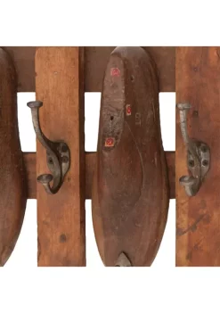 Best deal 🔥 Vintage Mango Wood Wall Hook by Monroe Lane 😉 -Monroe Lane Sales Belk 23387