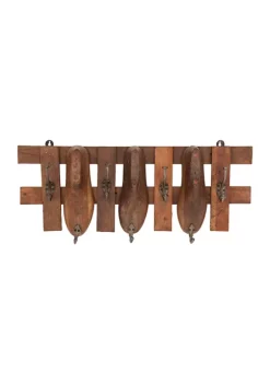 Best deal 🔥 Vintage Mango Wood Wall Hook by Monroe Lane 😉 -Monroe Lane Sales Belk 23389