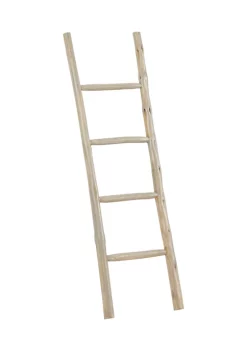 Deals 🔔 Modern Teak Wood Ladder by Monroe Lane ⭐ -Monroe Lane Sales Belk 234