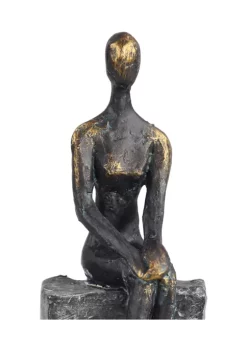 Wholesale 😉 Modern Polystone Sculpture by Monroe Lane 😉 -Monroe Lane Sales Belk 23416