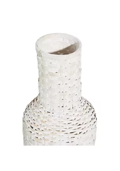 Wholesale 🥰 Bohemian Bamboo Vase by Monroe Lane 🎉 -Monroe Lane Sales Belk 23426