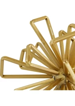 Buy 🎁 Glam Metal Sculpture - Set of 3 by Monroe Lane 🛒 -Monroe Lane Sales Belk 2343