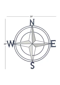 New 😍 Nautical Metal Wall Decor by Monroe Lane 😉 -Monroe Lane Sales Belk 23430