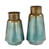 Brand new 🔥 Rustic Metal Vase - Set of 2 by Monroe Lane 😀