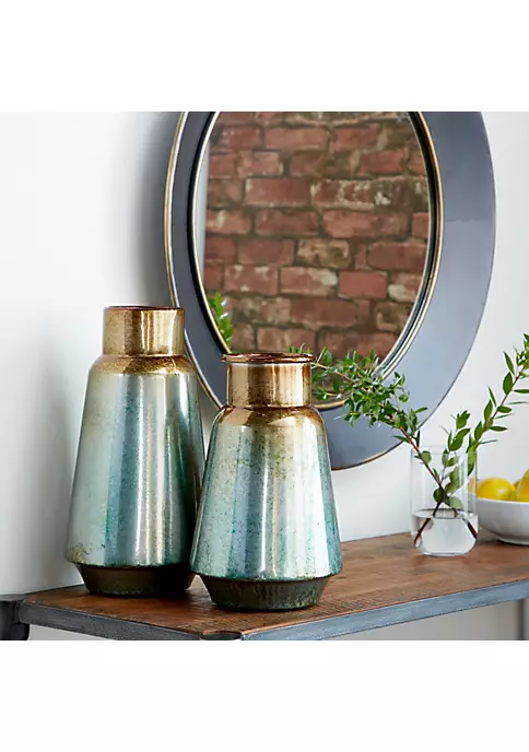 Brand new π₯ Rustic Metal Vase - Set of 2 by Monroe Lane π 2 Brand new π₯ Rustic Metal Vase - Set of 2 by Monroe Lane π - Image 2
