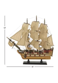 Discount 🔔 Coastal Wood Sculpture by Monroe Lane 👍 -Monroe Lane Sales Belk 23449