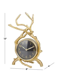 Brand new 👍 Contemporary Aluminum Clock by Monroe Lane 🛒 -Monroe Lane Sales Belk 23542