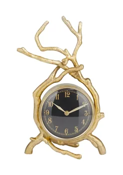 Brand new 👍 Contemporary Aluminum Clock by Monroe Lane 🛒 -Monroe Lane Sales Belk 23543