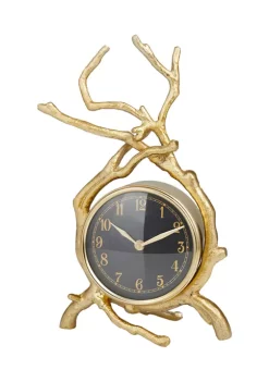 Brand new 👍 Contemporary Aluminum Clock by Monroe Lane 🛒 -Monroe Lane Sales Belk 23544