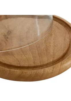 New 🔥 Farmhouse Glass Cake Stand by Monroe Lane 🔔 -Monroe Lane Sales Belk 2355