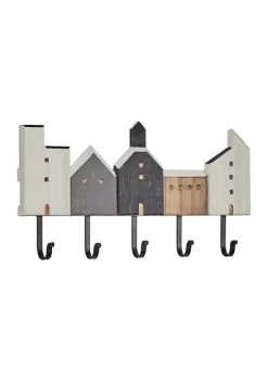 Flash Sale 🤩 Wood Farmhouse Wall Hook Rack by Monroe Lane 🧨 -Monroe Lane Sales Belk 23605