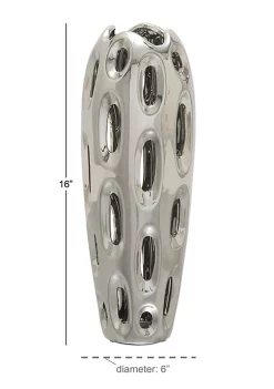 Hot Sale 🥰 Contemporary Ceramic Vase by Monroe Lane 🔥 -Monroe Lane Sales Belk 23632