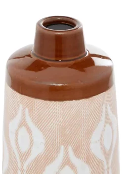 Buy ⭐ Tan Porcelain Traditional Vase by Monroe Lane ⭐ -Monroe Lane Sales Belk 23657