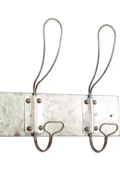 Best Sale 😉 Iron Vintage Wall Hook Rack by Monroe Lane 🎉 -Monroe Lane Sales Belk 23667