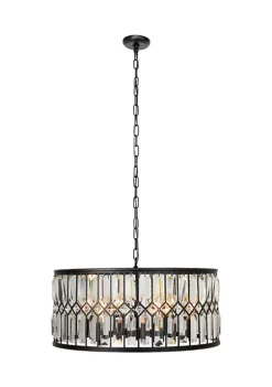 Outlet 😍 Glam Metal Chandelier by Monroe Lane 👍 -Monroe Lane Sales Belk 23695