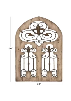Hot Sale 👏 Wood Rustic Wall Décor by Monroe Lane ⭐ -Monroe Lane Sales Belk 2370