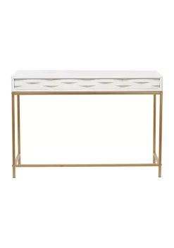 New π Contemporary Wood Console Table by Monroe Lane π