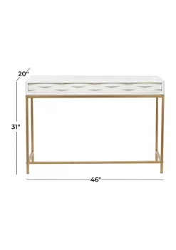 New 🌟 Contemporary Wood Console Table by Monroe Lane 😀 -Monroe Lane Sales Belk 23707