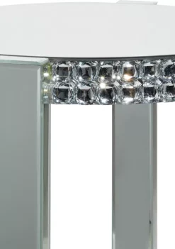 Best Pirce 😉 Glam Wood Accent Table by Monroe Lane ⌛ -Monroe Lane Sales Belk 23720