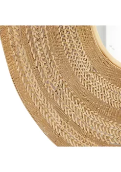 New 👍 Contemporary Metal Wall Mirror by Monroe Lane 🤩 -Monroe Lane Sales Belk 23731