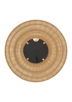 New 👍 Contemporary Metal Wall Mirror by Monroe Lane 🤩 -Monroe Lane Sales Belk 23733