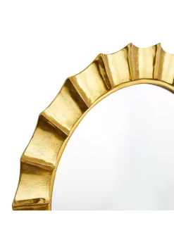 Flash Sale 🔥 Modern Aluminum Wall Mirror by Monroe Lane 🛒 -Monroe Lane Sales Belk 23737