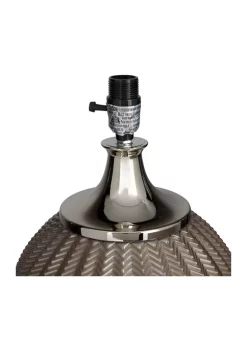 Best Sale 🌟 Transitional Glass Table Lamp by Monroe Lane 😍 -Monroe Lane Sales Belk 23750