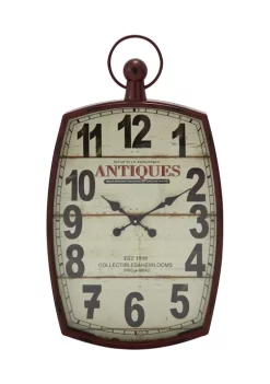 Flash Sale 😉 Vintage Metal Wall Clock by Monroe Lane 👏 -Monroe Lane Sales Belk 2376