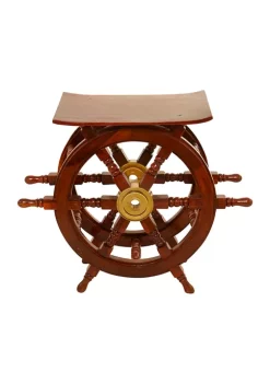 Buy β€οΈ Nautical Wood Accent Table by Monroe Lane β
