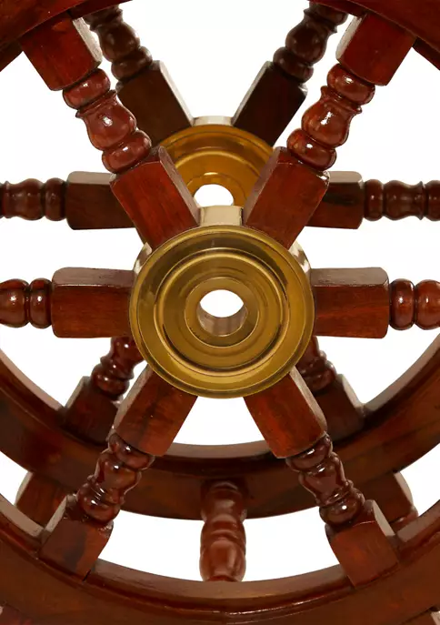 Buy ❤️ Nautical Wood Accent Table by Monroe Lane ⌛ 4 Buy ❤️ Nautical Wood Accent Table by Monroe Lane ⌛ - Image 4