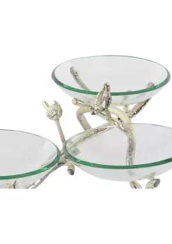 Top 10 ⌛ Glam Tempered Glass Serving Bowl by Monroe Lane 🔥 -Monroe Lane Sales Belk 23780