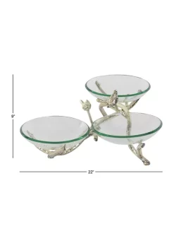 Top 10 ⌛ Glam Tempered Glass Serving Bowl by Monroe Lane 🔥 -Monroe Lane Sales Belk 23781