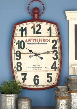 Flash Sale 😉 Vintage Metal Wall Clock by Monroe Lane 👏 -Monroe Lane Sales Belk 2379