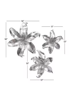 Best reviews of 🔔 Contemporary Polystone Wall Decor - Set of 3 by Monroe Lane 🔥 -Monroe Lane Sales Belk 23816