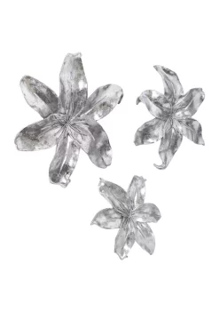 Best reviews of 🔔 Contemporary Polystone Wall Decor - Set of 3 by Monroe Lane 🔥 -Monroe Lane Sales Belk 23817