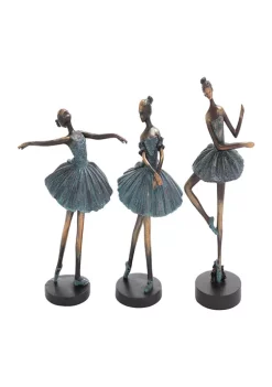 Best Pirce 🎉 Traditional Polystone Sculpture - Set of 3 by Monroe Lane 🎁