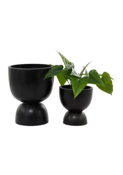Flash Sale 🎉 Modern Magnesium Oxide Planter - Set of 2 by Monroe Lane 🤩 -Monroe Lane Sales Belk 23917