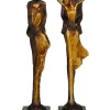 Best deal 🛒 Modern Polystone Sculpture - Set of 2 by Monroe Lane 🥰