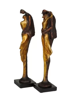 Best deal 🛒 Modern Polystone Sculpture - Set of 2 by Monroe Lane 🥰 10 Best deal 🛒 Modern Polystone Sculpture - Set of 2 by Monroe Lane 🥰 -Monroe Lane Sales Belk 23974