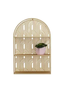 Cheapest 🛒 Glam Metal Wall Shelf by Monroe Lane 👏 -Monroe Lane Sales Belk 23980