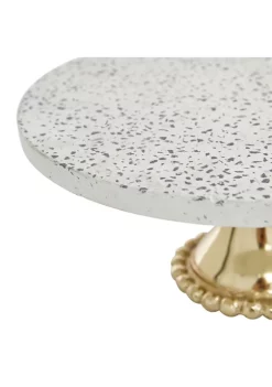 Brand new 👏 Glam Marble Cake Stand - Set of 2 by Monroe Lane 💯 -Monroe Lane Sales Belk 23989