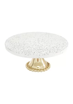 Brand new 👏 Glam Marble Cake Stand - Set of 2 by Monroe Lane 💯 -Monroe Lane Sales Belk 23991