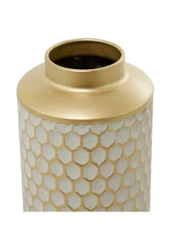 Hot Sale 🔔 Glam Metal Vase - Set of 2 by Monroe Lane 😉 -Monroe Lane Sales Belk 24070